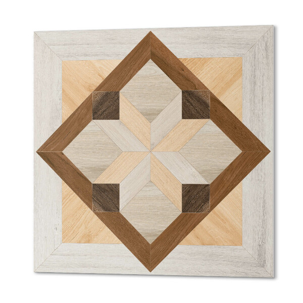 Pvc wandpaneel Vierkant patroon met geometrische lijnen