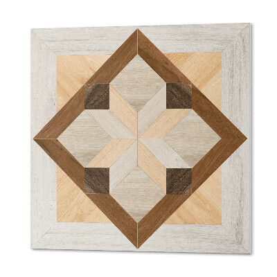 Pvc wandpaneel Vierkant patroon met geometrische lijnen