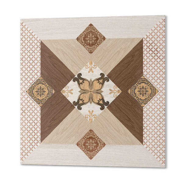 Wandbekleding vinyl Mozaïekpatroon met opvallende ornamenten