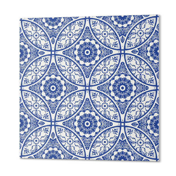 Wandbekleding vinyl Bloemenaccenten in het ontwerp