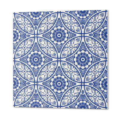 Wandbekleding vinyl Bloemenaccenten in het ontwerp