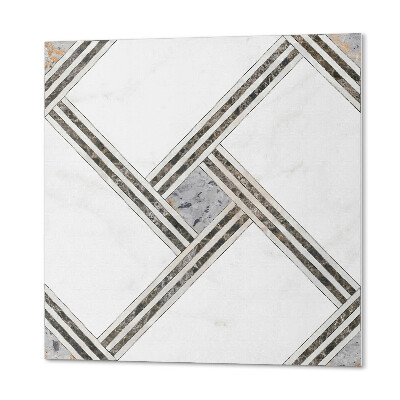 Wandbekleding vinyl Geometrie in dynamische lijnen