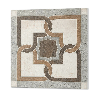 Wandbekleding vinyl Tegelpatroon in een modern geometrisch ontwerp