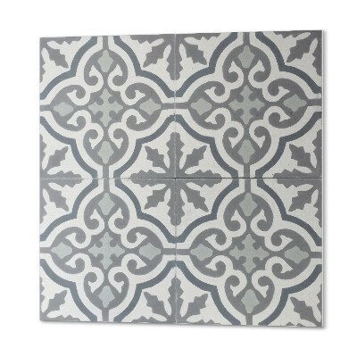 Vinyl wandbekleding Patroon van ornamenten in een mozaïekcompositie