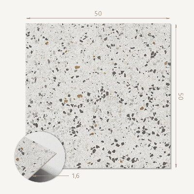 Wandbekleding vinyl Patroon met delicate stenen