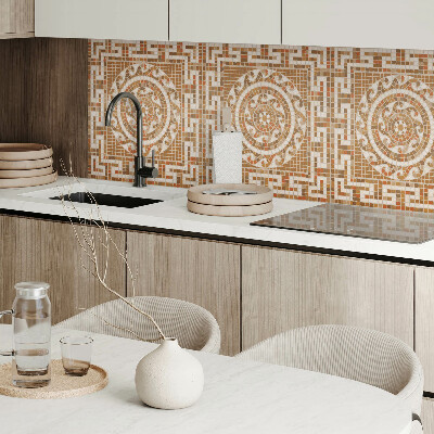 Vinyl wandbekleding Mozaïek in de vorm van cirkels