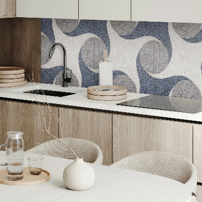 Pvc wandpaneel Artistieke mozaïekcompositie