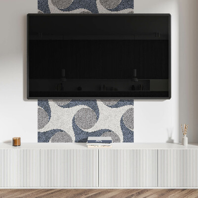 Pvc wandpaneel Artistieke mozaïekcompositie