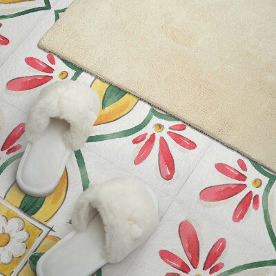 Wandbekleding vinyl Lijsten met een bloemmotief