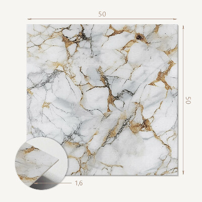 Wandbekleding vinyl Prachtig marmerontwerp