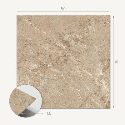 Vinyl wandbekleding Natuurlijk marmer in een elegante uitvoering