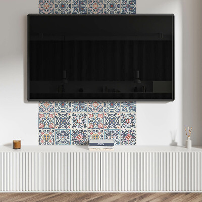 Pvc wandpaneel Geometrie van mozaïekvormen