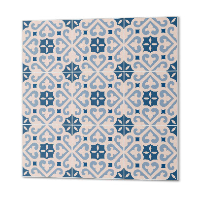 Wandbekleding vinyl Decoratieve ornamenten op tegels