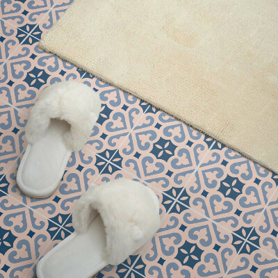 Wandbekleding vinyl Decoratieve ornamenten op tegels