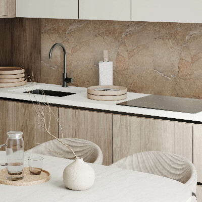 Vinyl wandbekleding Creatief ontwerp in steenstijl