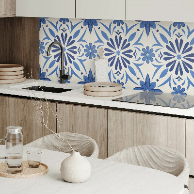 Vinyl wandbekleding Plantenpatroon