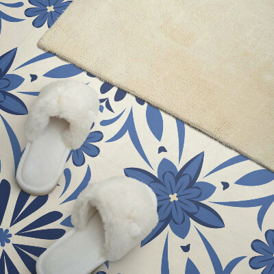 Vinyl wandbekleding Plantenpatroon