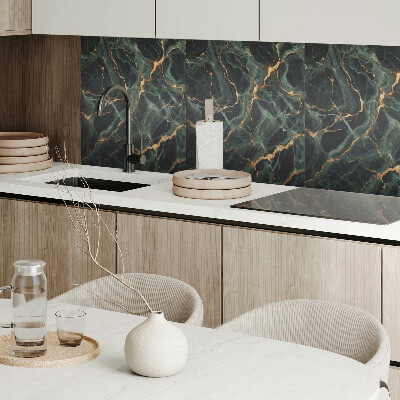 Wandbekleding vinyl Stijlvol marmer met opvallende aderen