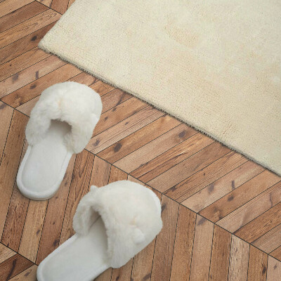 Wandbekleding vinyl Stijlvol diagonaal bordpatroon