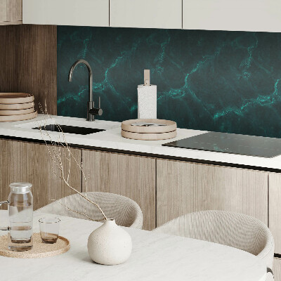 Vinyl wandbekleding Marmermotief met expressieve aderen