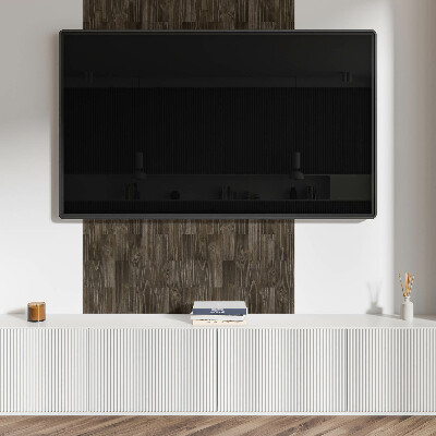 Wandbekleding vinyl Houten motieven in een moderne uitvoering