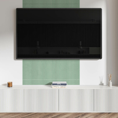 Vinyl wandbekleding Ontwerp van eenvoudige pijpen in de opstelling