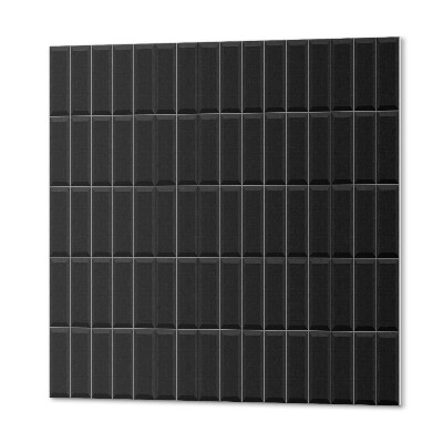 Vinyl wandbekleding Symmetrische opstelling van dozen in het decor