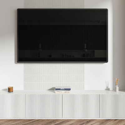 Pvc wandpaneel Schone rechthoekige rasterstructuur