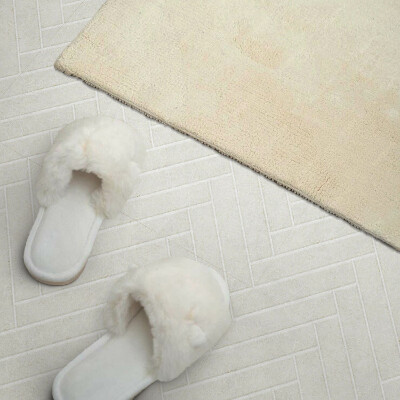 Vinyl wandbekleding Visgraat-geïnspireerd ontwerp