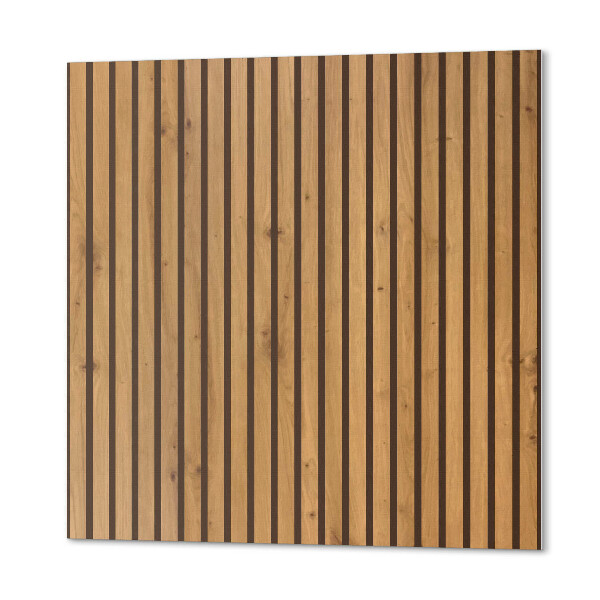 Vinyl wandbekleding Verticale planken geïnspireerd op hout