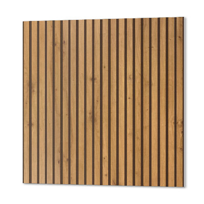 Vinyl wandbekleding Verticale planken geïnspireerd op hout