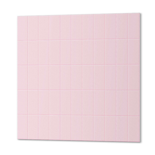 Pvc wandpaneel Vlakke tegels in een raster