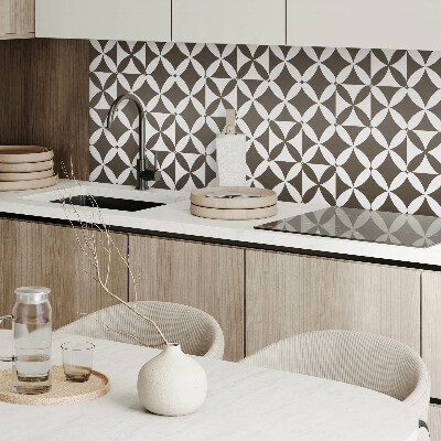 Wandbekleding vinyl Geometrie in een moderne versie van abstractie