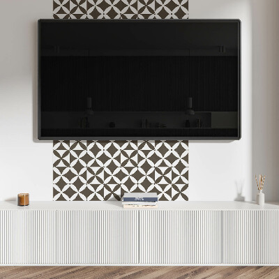 Wandbekleding vinyl Geometrie in een moderne versie van abstractie