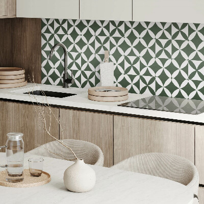 Pvc wandpaneel Geometrisch dambord in een moderne stijl