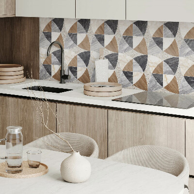 Wandbekleding vinyl Geometrische tegelmotieven