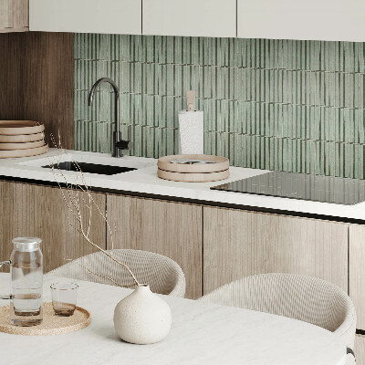 Vinyl wandbekleding Geometrie van vierkante tegels