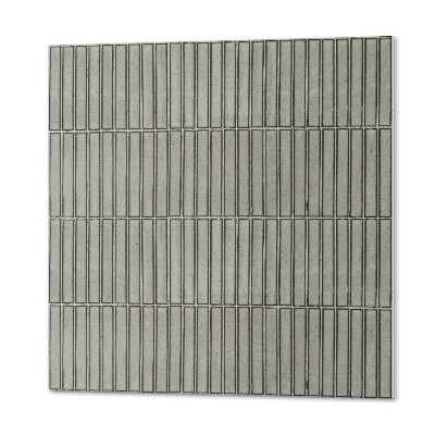 Wandbekleding vinyl Patroon van rechthoekige panelen in een raster