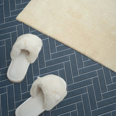 Wandbekleding vinyl Stijlvol visgraatmotief