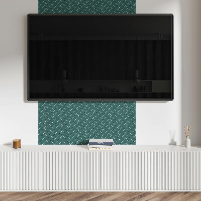 Pvc wandpaneel Visgraatstijl