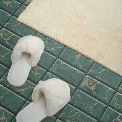 Pvc wandpaneel Gestileerde tegels met marmerpatroon