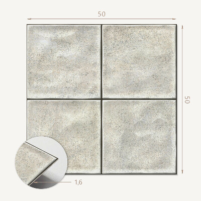 Wandbekleding vinyl Keramische styling van tegels