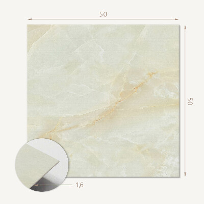 Vinyl wandbekleding Elegantie in een marmermotief