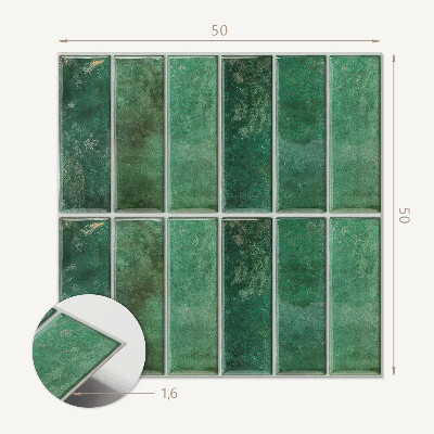 Vinyl wandbekleding Tegels verticaal gerangschikt