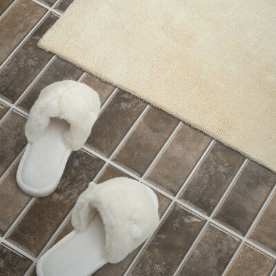 Vinyl wandbekleding Tegels met verticale strepen