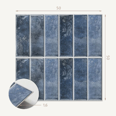 Wandbekleding vinyl Verticale elegante tegels