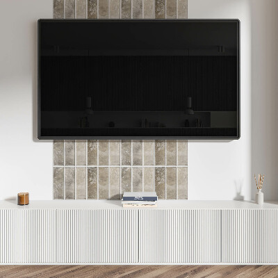 Wandbekleding vinyl Rechthoekige patronen