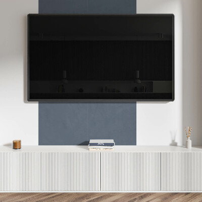 Vinyl wandbekleding Intens donkerblauw thema