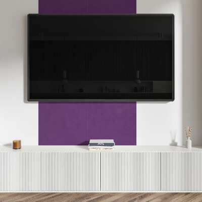 Wandbekleding vinyl Paarse accenten
