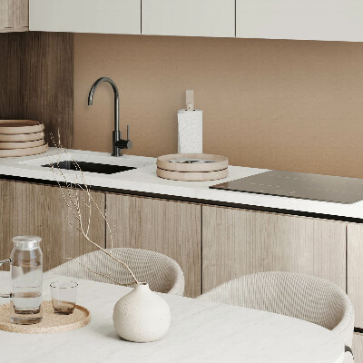 Pvc wandpaneel Lichtbruine stijl met natuurlijke elementen